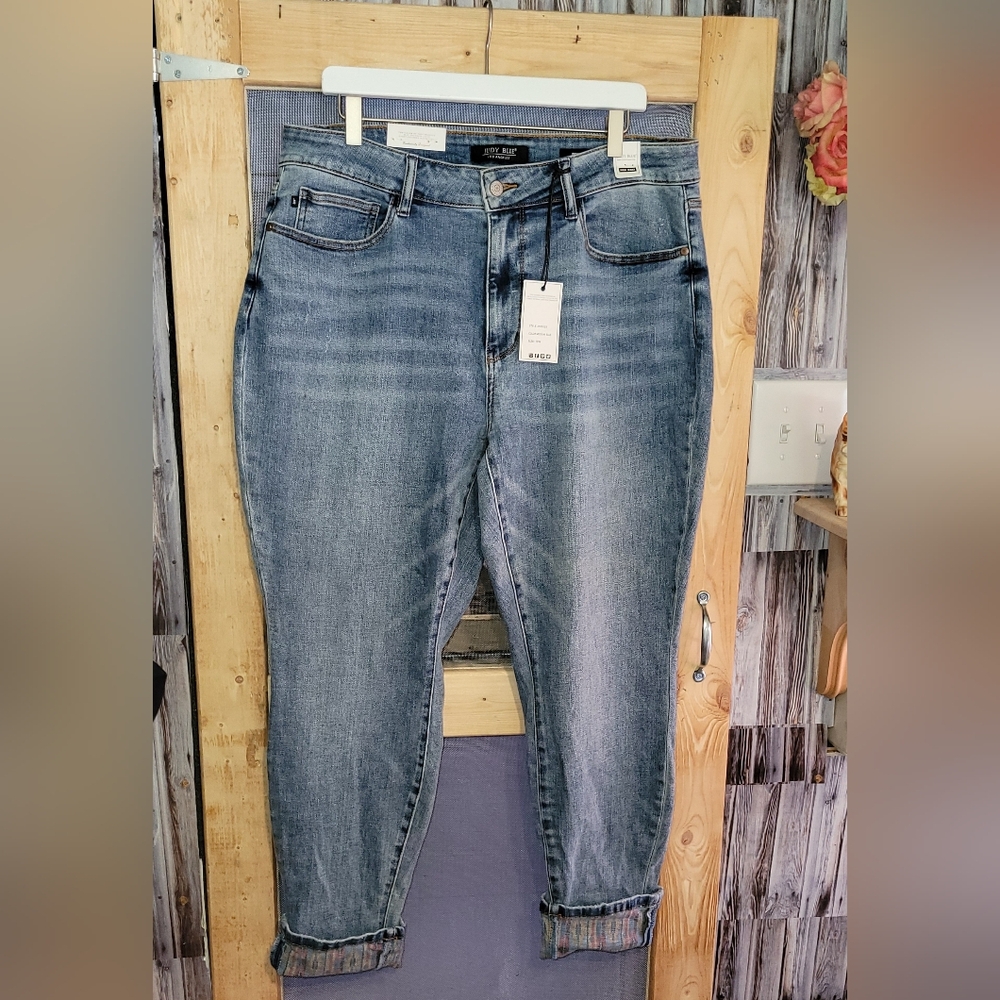 Judy Blue relaxed high waist jeans size 18W NWT